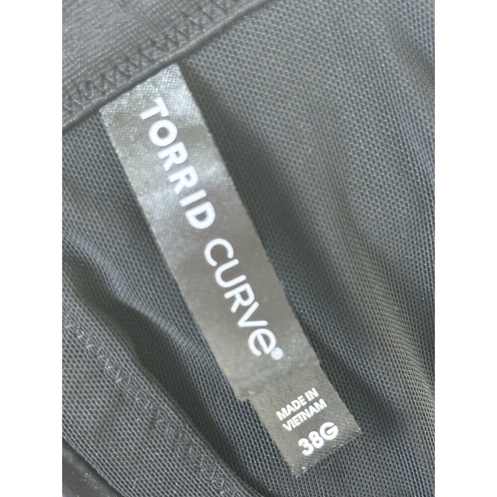 Torrid Curve Back Smoothing Push Up Black Bra Siz… - image 2